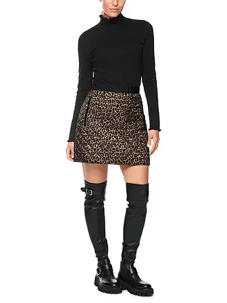 MARC CAIN | Jersey de cuello alto | schwarz